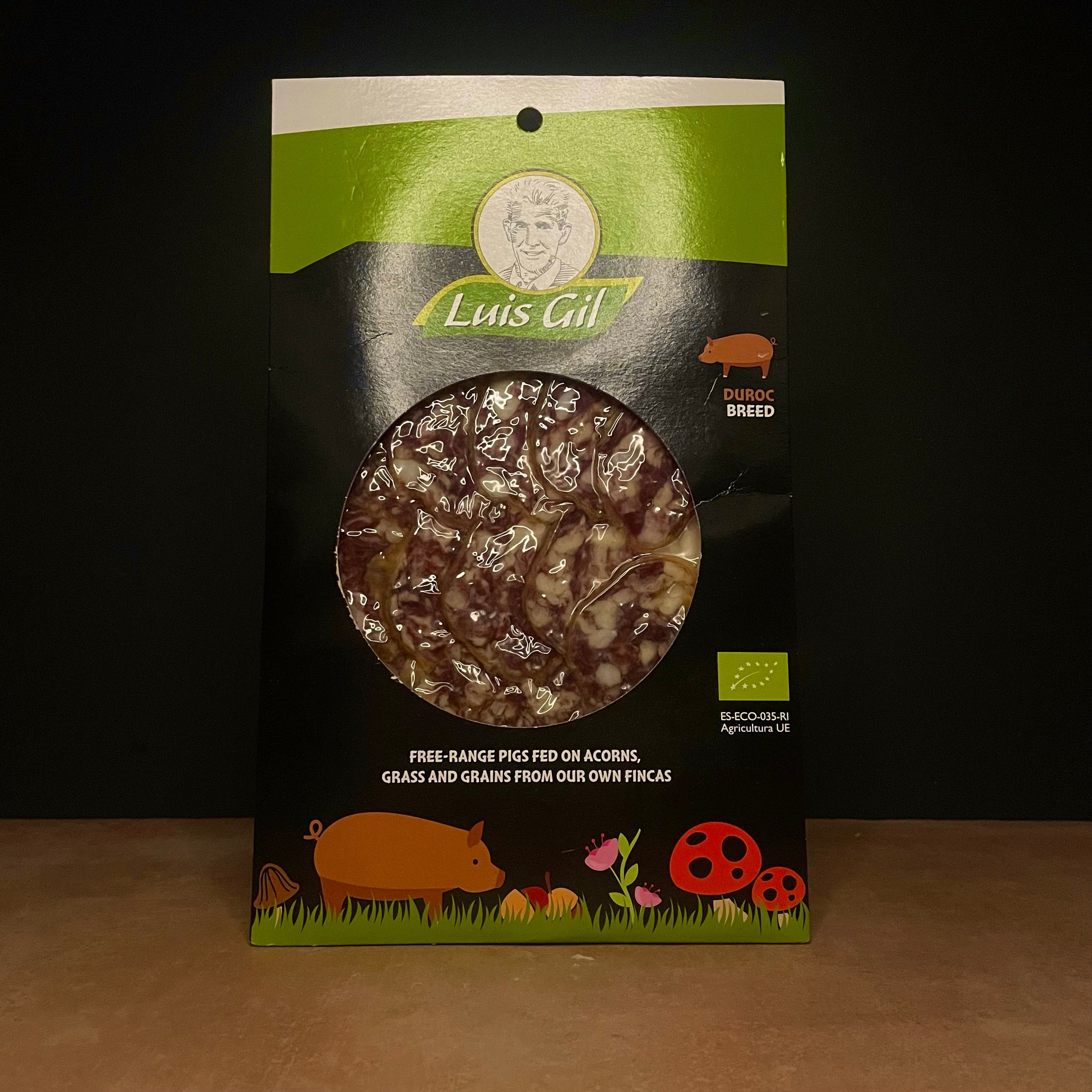 Organic salchichon sliced, 100g Olives&Oils(O&O)